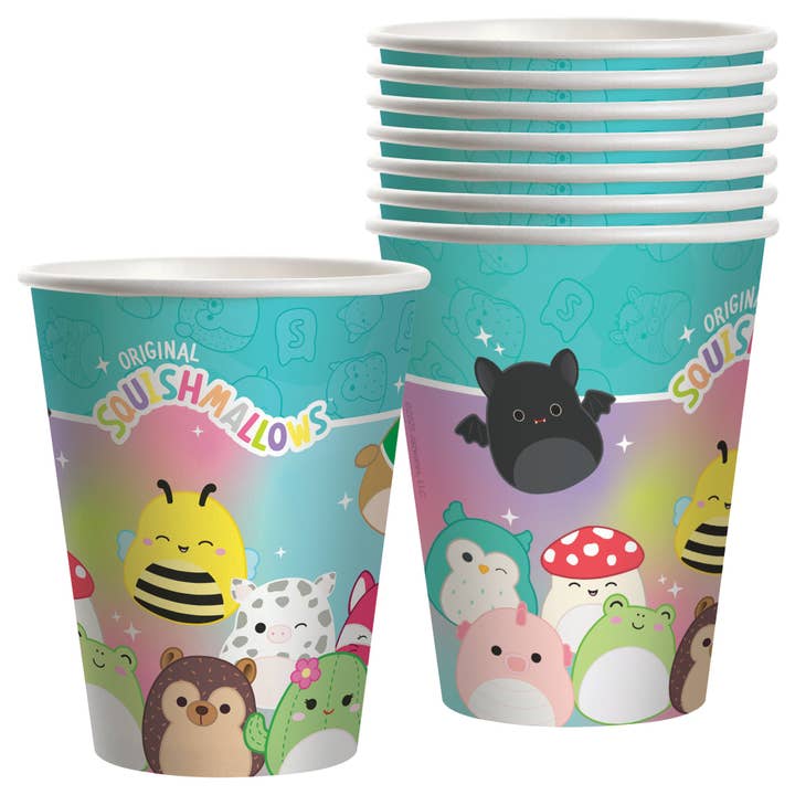 Squishmallows Cups - Squishmallows Party Decorations for wholesale by Treasures Gifted