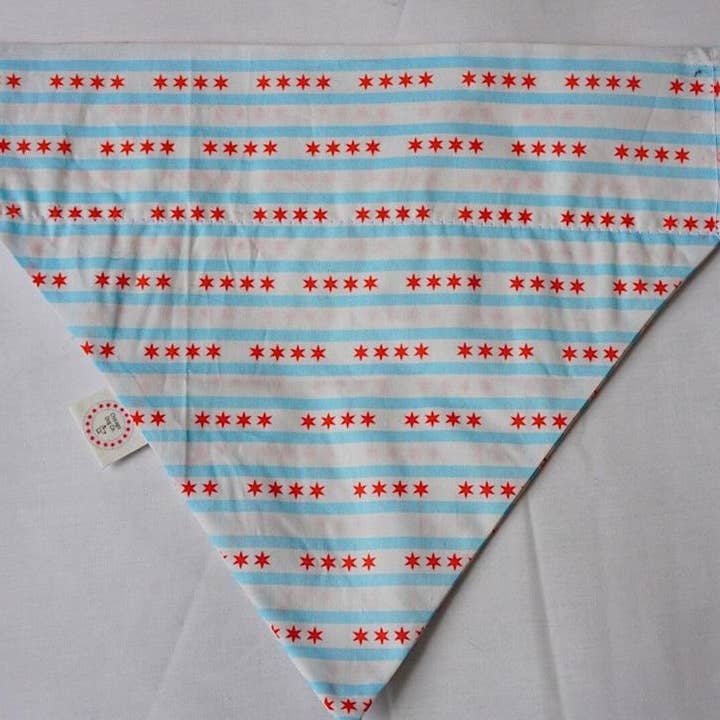 Chicago Flag Bandana for wholesale by Chicago Dog Co.