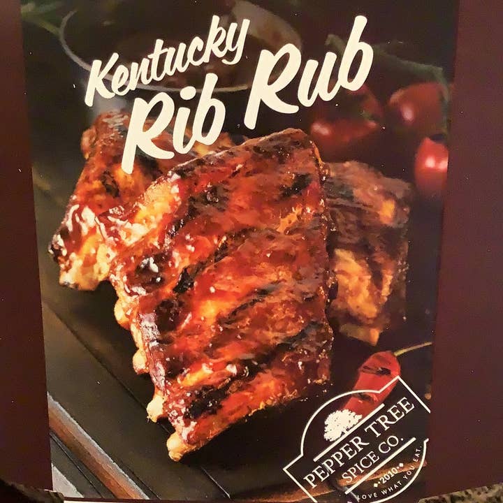 Spice Pack, Kentucky Rib Rub for wholesale by Pepper Tree Spice Co.