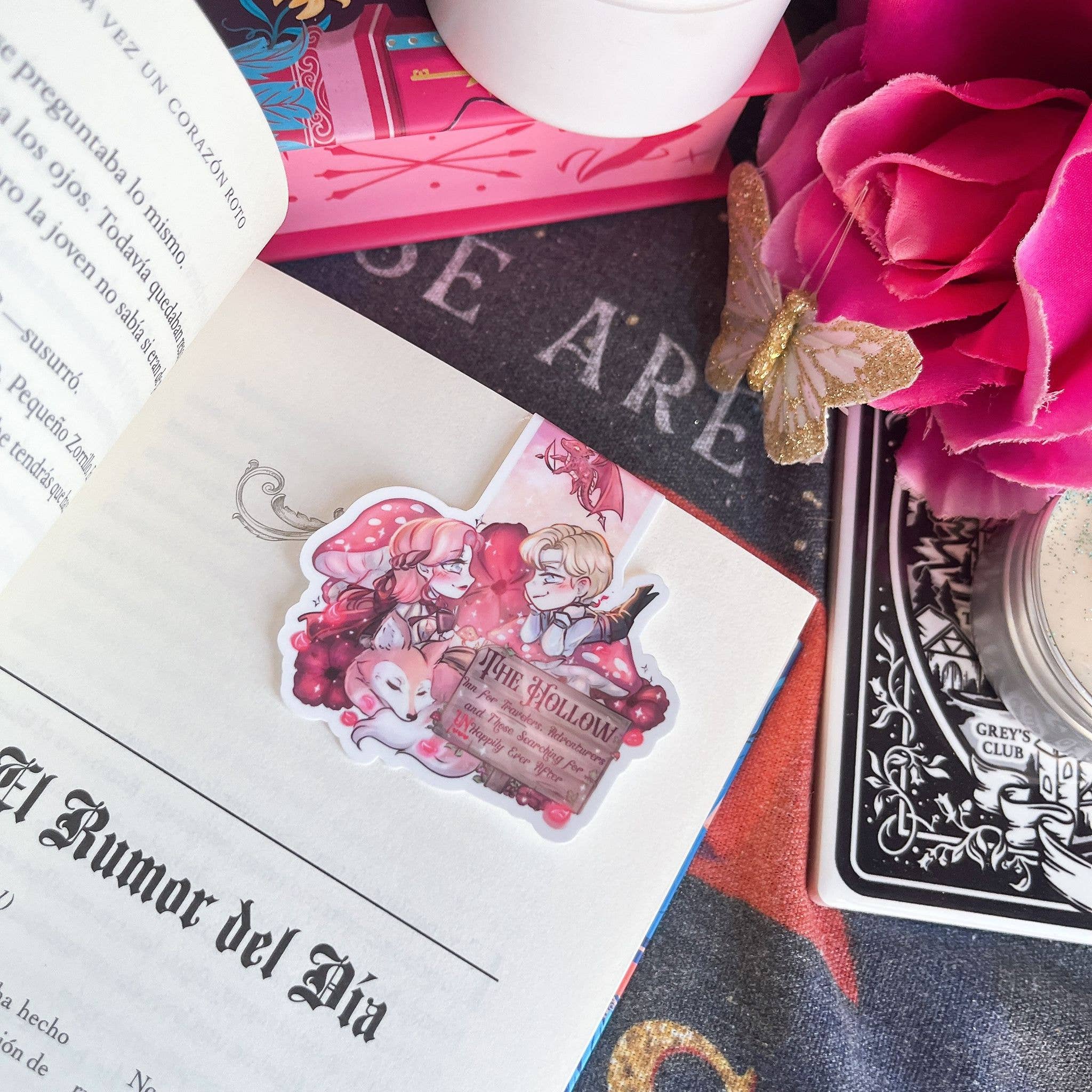 Alsace’s Art - Wholesale Bookmark - Evajacks, Welcome To The Hollow Magnetic Bookmark.1