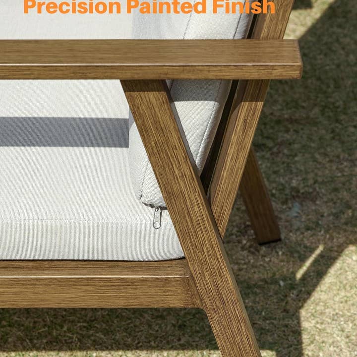 Teak Nine Piece Outdoor Patio Dining Set with Swivel Chairs for wholesale on Faire5