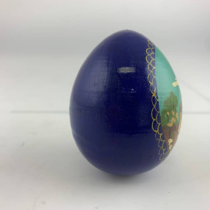 Golden Cockerel - Wholesale Decorative Tabletop Object - Vintage Wayside Chapel Egg16