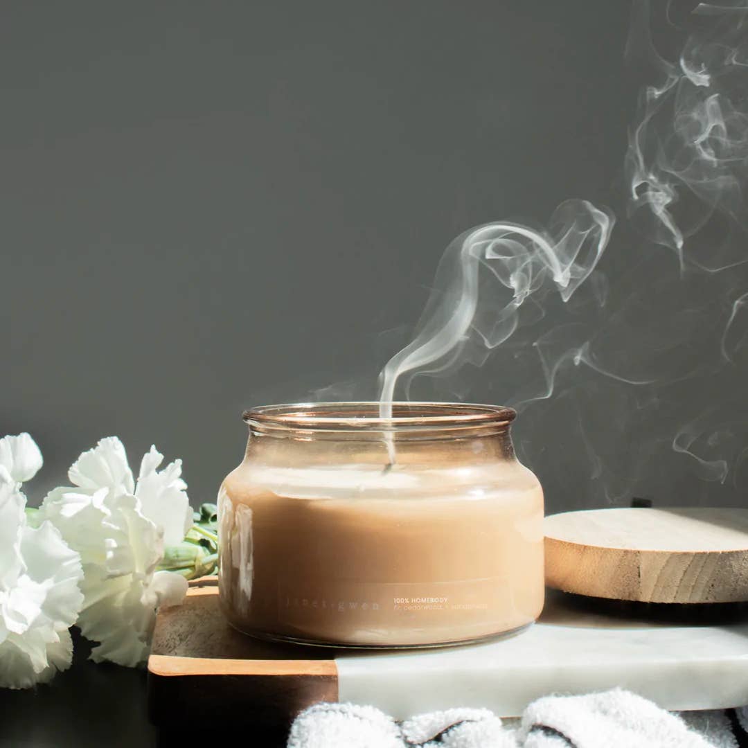 Janet Gwen - Wholesale Jar/Filled Candle - 100% HomeBody Glass Jar