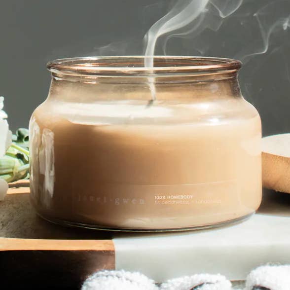 Janet Gwen - Wholesale Jar/Filled Candle - 100% HomeBody Glass Jar0