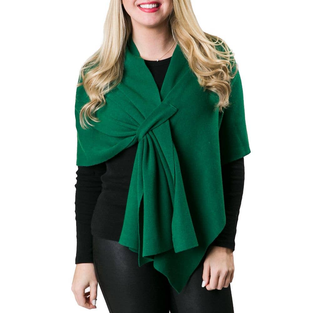 Top It Off - Wholesale Wrap - Women's - Katie Knit Solid Keyhole Wrap-Soft & Stylish Shawl4
