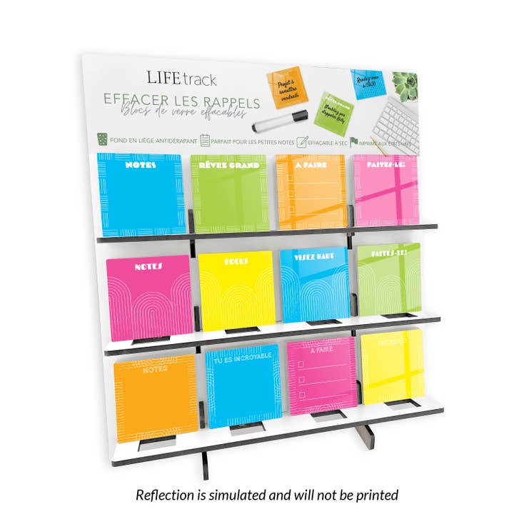 Xmas Neon Office Stuffer- Dry-Erase Board - Cork Base
for wholesale by LIFEtrack/Clairmont & Co