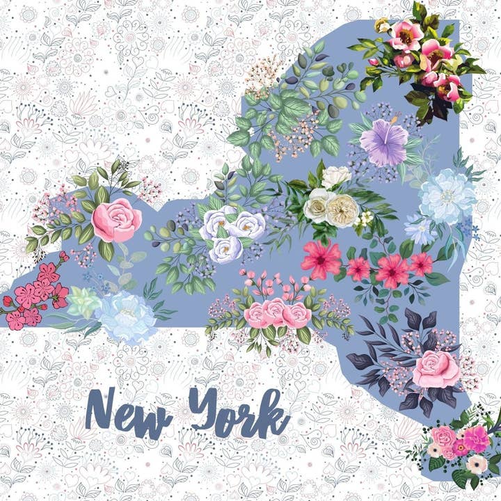 Piles of Postcards - Wholesale Postcard - New York Postcards: Pretty, Flower, Greetings