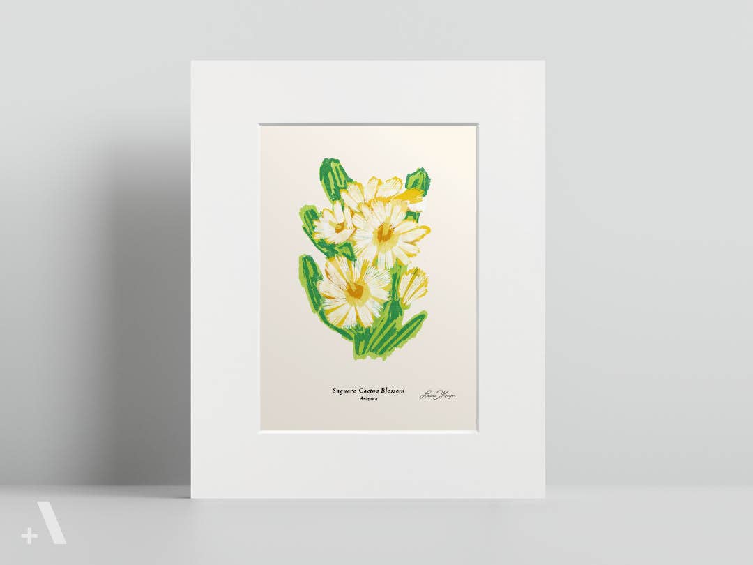 Addvent - Wholesale Art Print - US State Flowers / Small Art Prints2