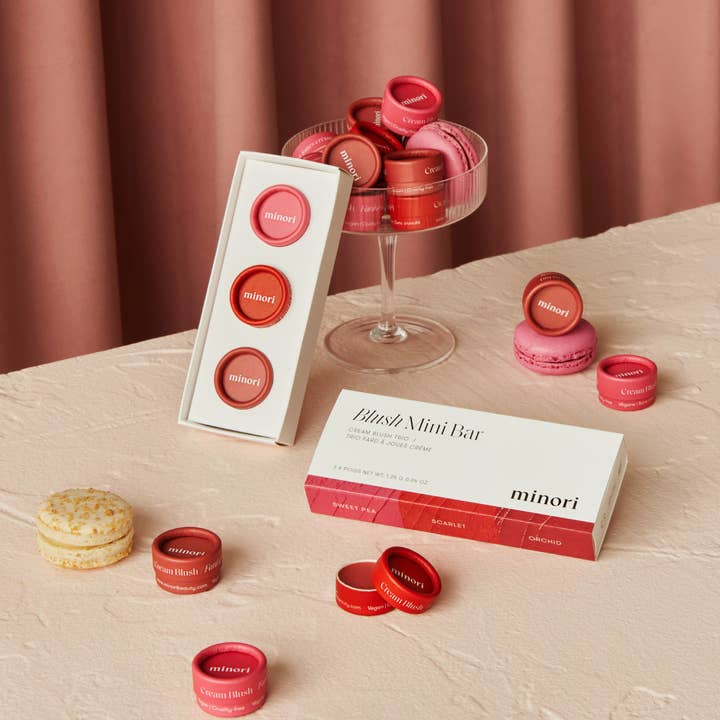 Minori - Wholesale Blush - Blush Mini Bar - Travel Size Gift Set