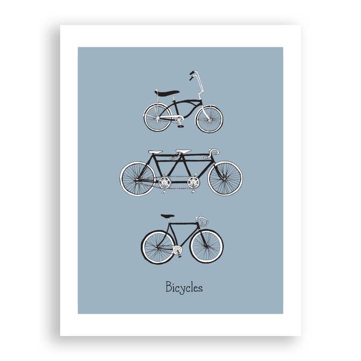 Cykler Print for engroshandel hos Jodi Lynn's Emporium of Doodles