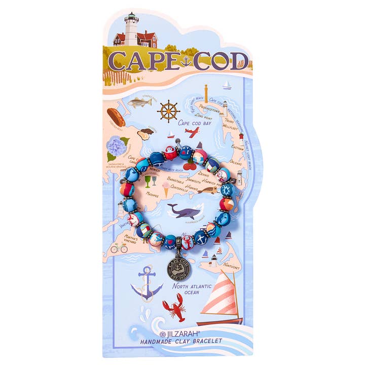 JILZARAH - Wholesale Beaded Bracelet - Cape Cod Places We Love Bracelet0