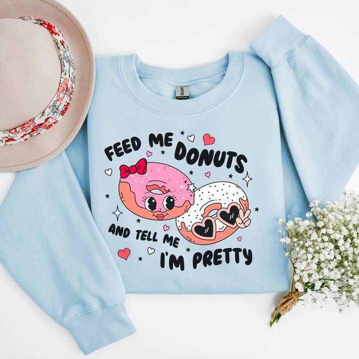 Giv mig donuts og fortæl mig, at jeg er Pretty Crew Fleece for engroshandel hos Dockery Corporation