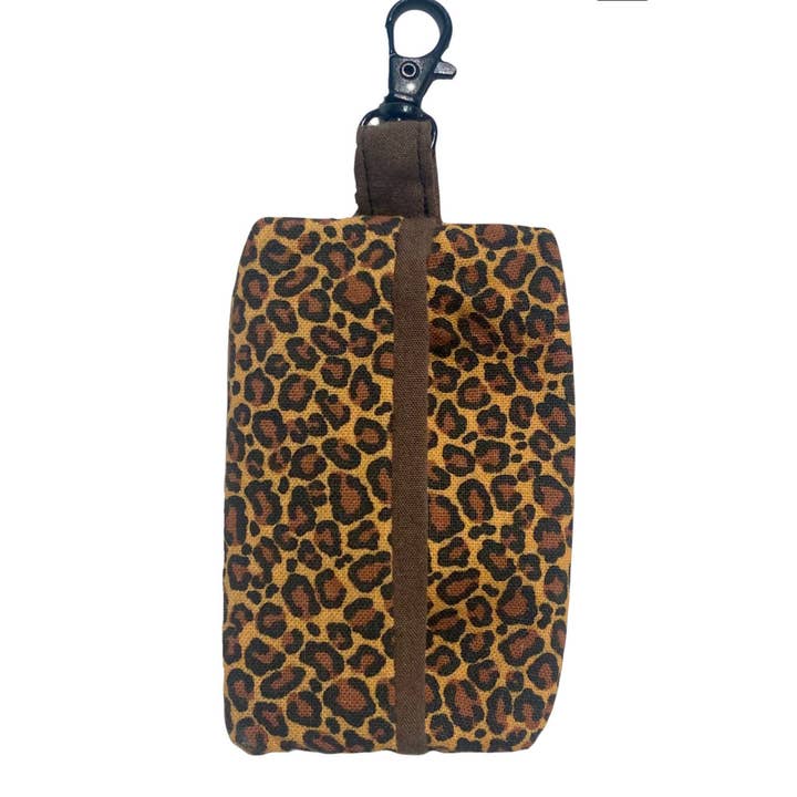 Cheetah Print Dog Poop Bag Holder for wholesale by Old Dog, New Style