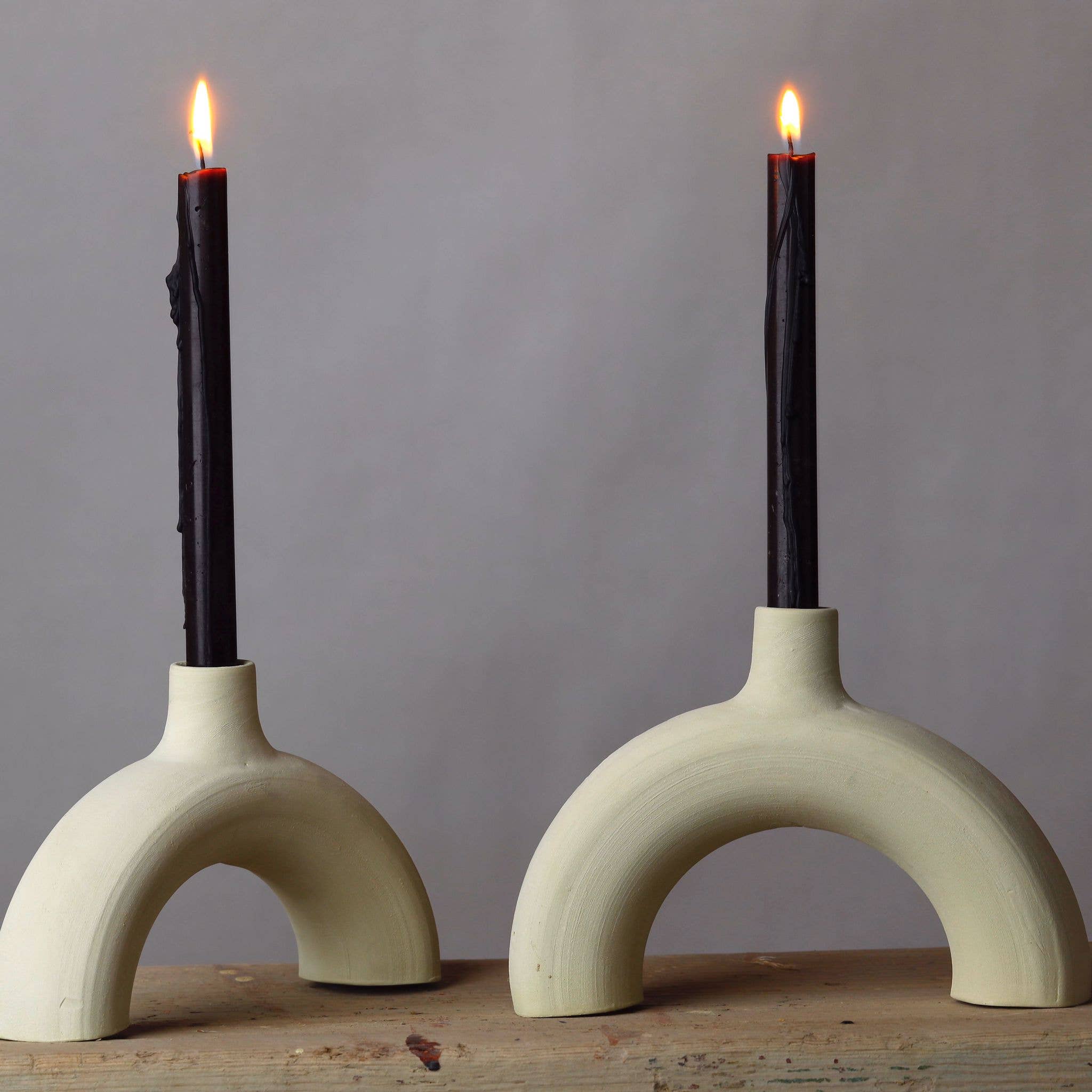 Alfarería La Navà - Wholesale Candle Holder - arc candle holder1