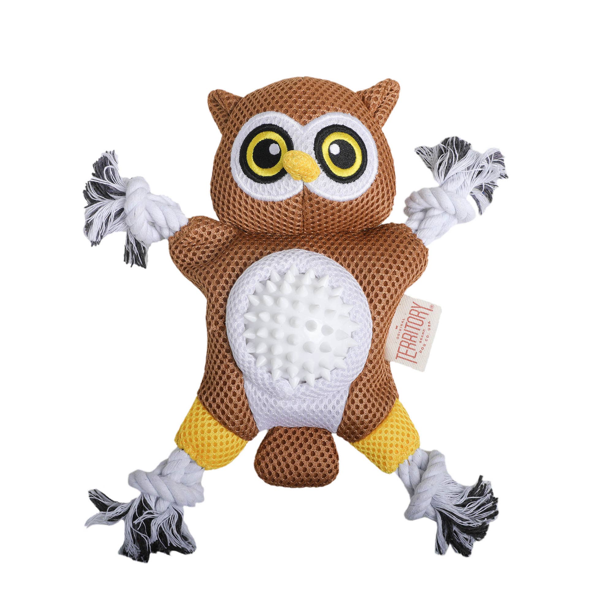 Original Territory - Wholesale Pet Plush Toy - Dog - Territory Owl 2-in-1 Dog Toy0