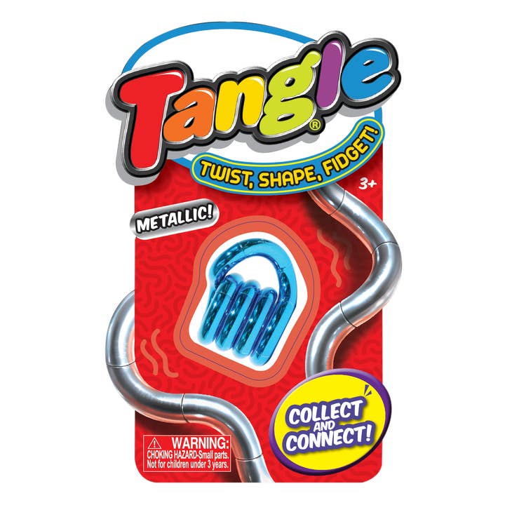 Tangle® Junior Giocattolo didattico sensoriale metallico (Blistercard) per la vendita all'ingrosso da parte di Tangle, Inc.
