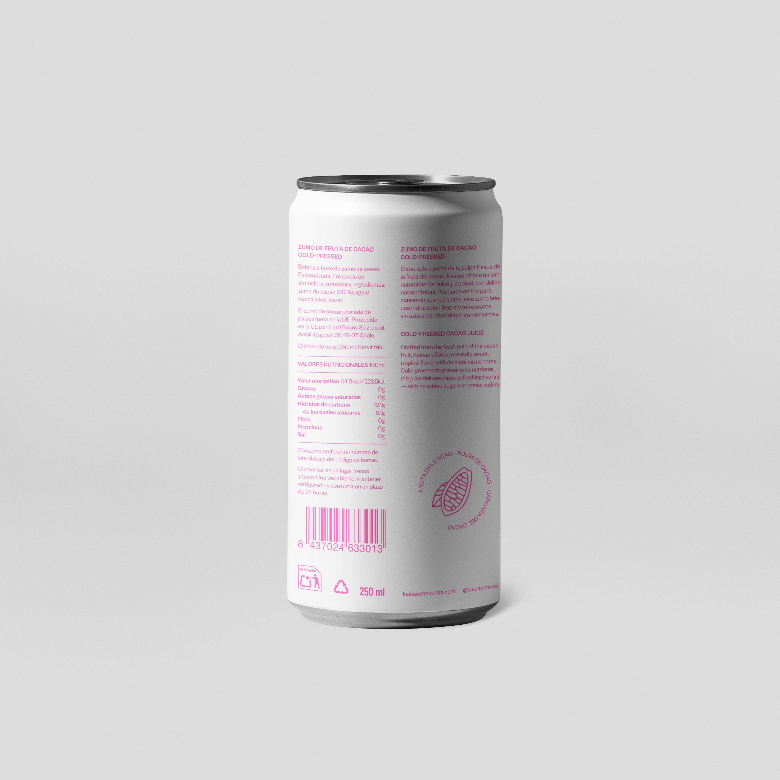 KAICAO – Sumo de fruta por atacado – Suco de Fruta de Cacau Hidratante1