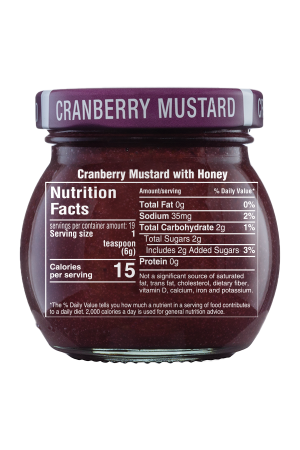 Beaverton Foods - Wholesale Mustard - Inglehoffer Cranberry Mustard 4oz2