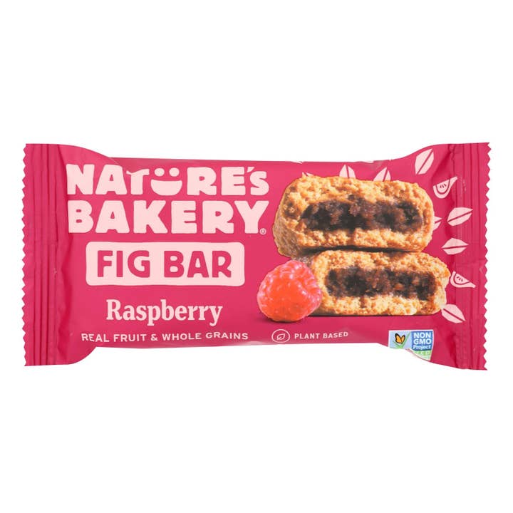 Ware Spark - Wholesale Snack Bar - Nature's Bakery Stone Ground Whole Wheat Fig Bar - Raspberry - 2 Oz - Case Of 12