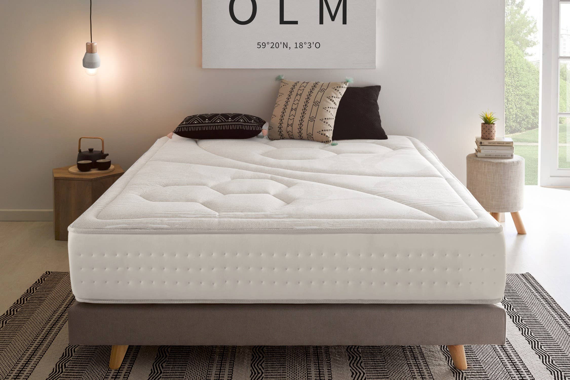 Moonia - Wholesale Bed - Quantum High-Density Mattress - 140X190 cm - Moonia4