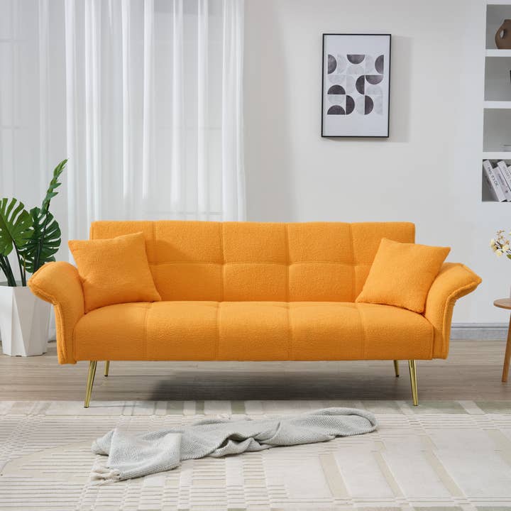 39F Inc. - Wholesale Sofa - 70.1" Futon Sofa Bed - Convertible w/ Folding Armrests27