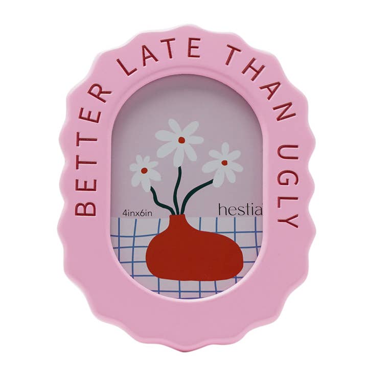 Cornice rosa pallido Hestia 10 x 15 cm - Better Late Than Ugly per la vendita all'ingrosso da parte di WIDDOP and Co.