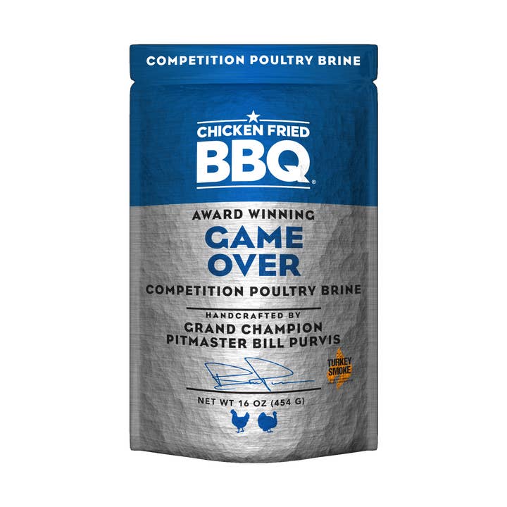Game Over Poultry Brine for wholesale by Chicken Fried BBQ