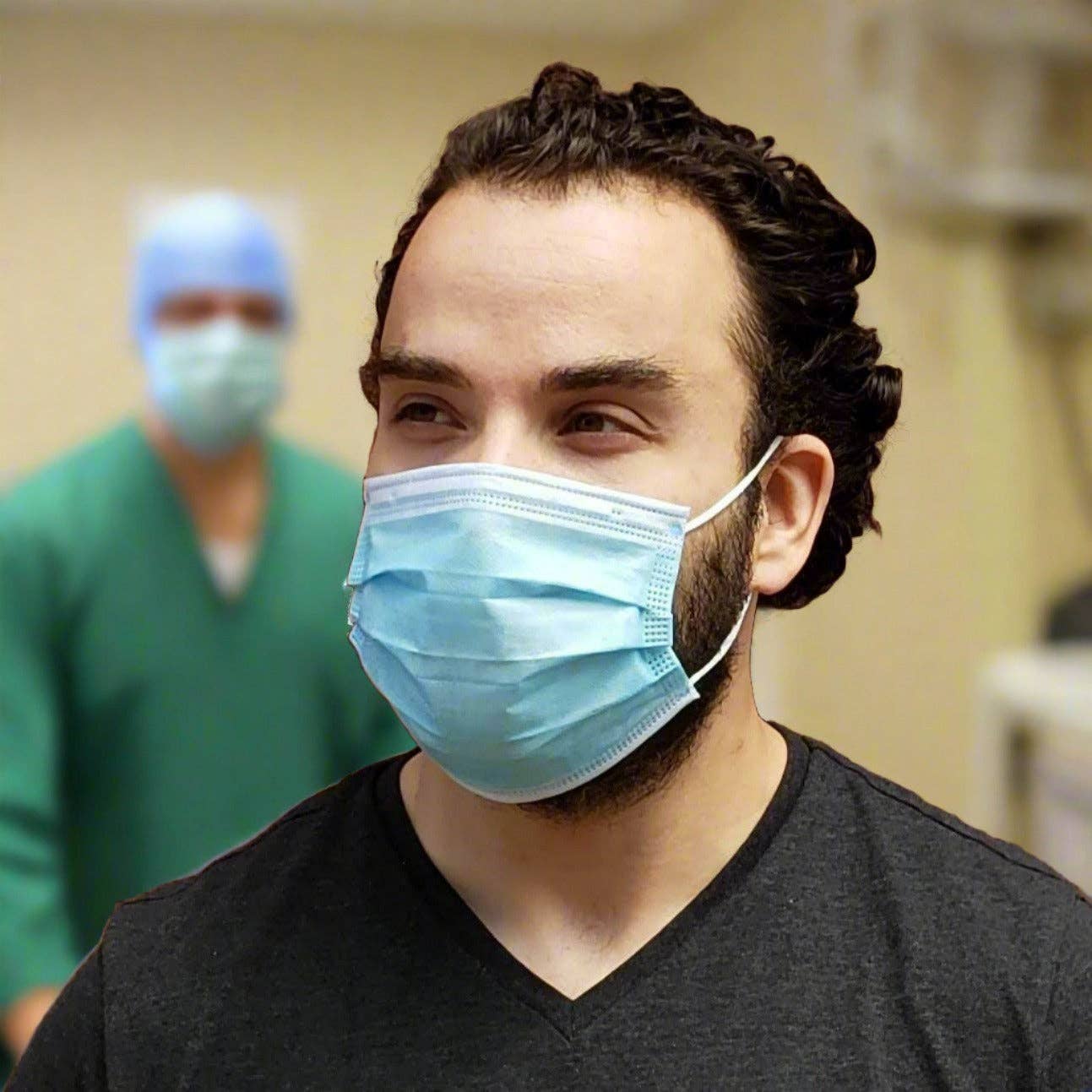 Bean Products - Wholesale Protective Face Mask/Shield - Bulk Disposable Pleated 3 ply Face Mask at Volume Discounts0