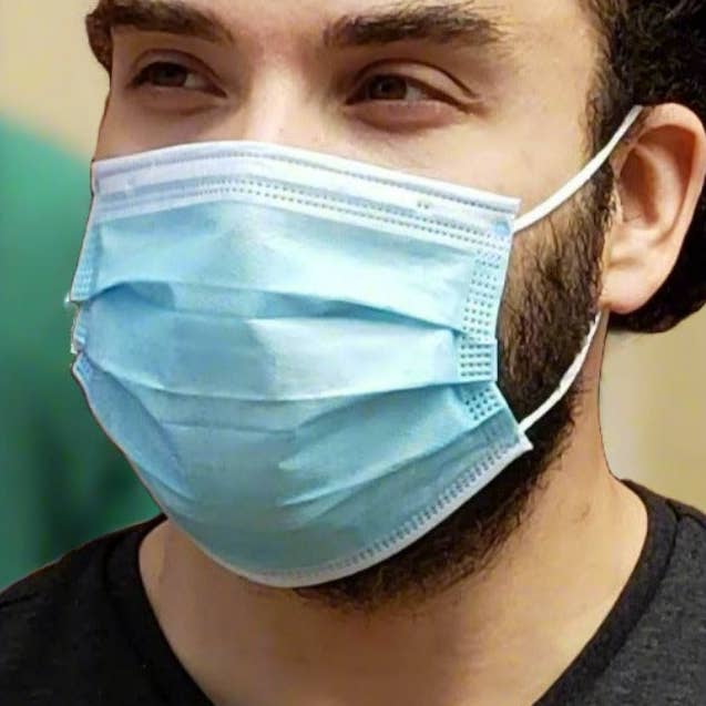 Bean Products - Wholesale Protective Face Mask/Shield - Bulk Disposable Pleated 3 ply Face Mask at Volume Discounts0