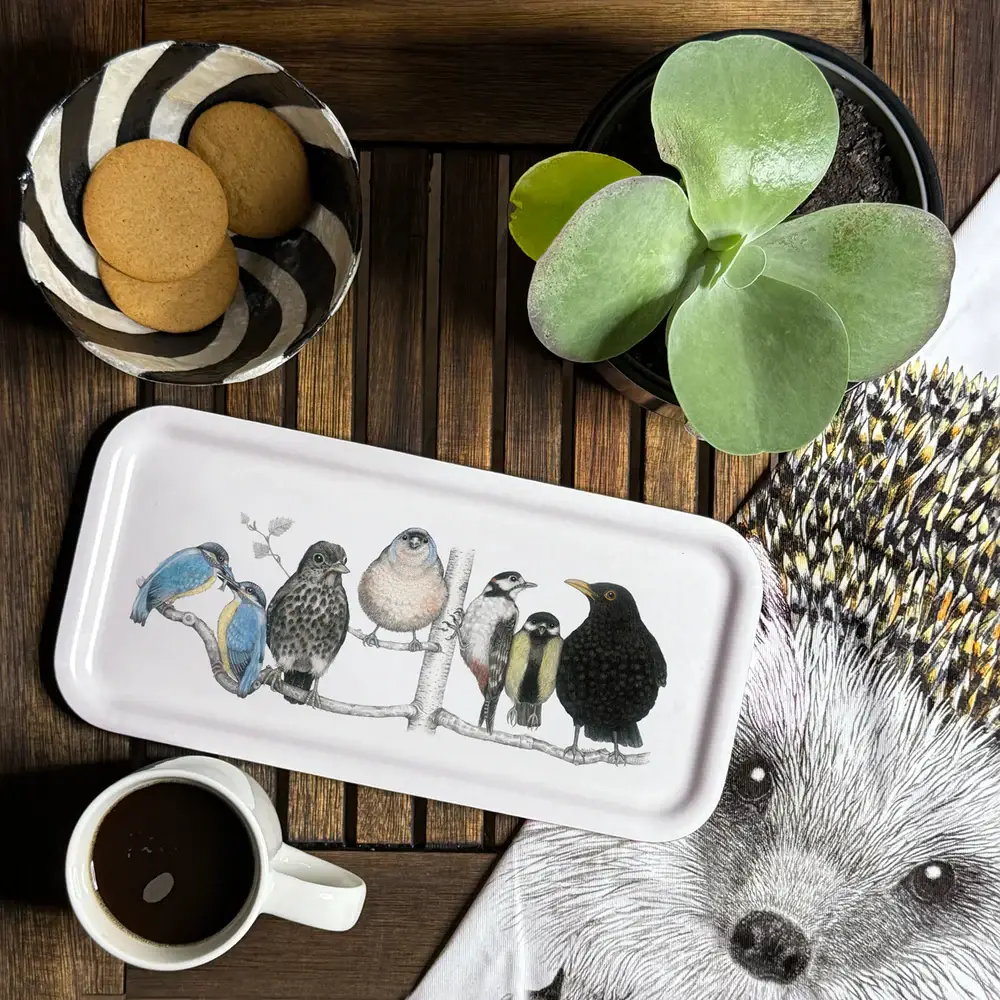 Charlotte Nicolin - Wholesale Serving Tray - Birdland - Long trays1