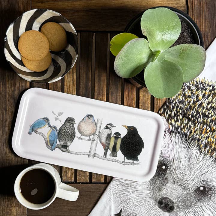 Charlotte Nicolin - Wholesale Serving Tray - Birdland - Long trays1