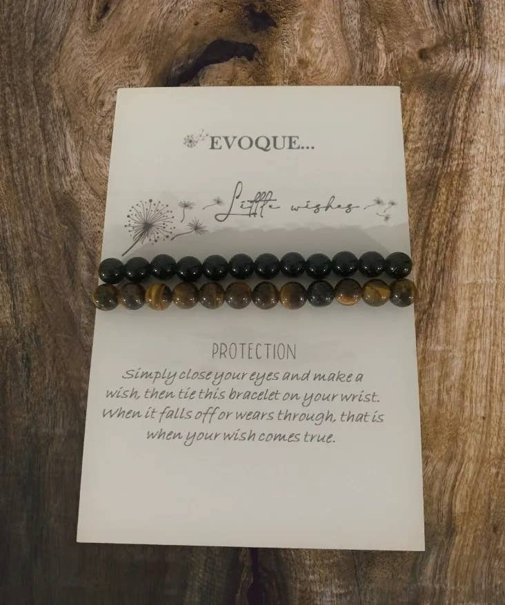 Evoque Gifts & Homewares - Wholesale Beaded bracelet - 'Little Wishes' bracelets - Protection