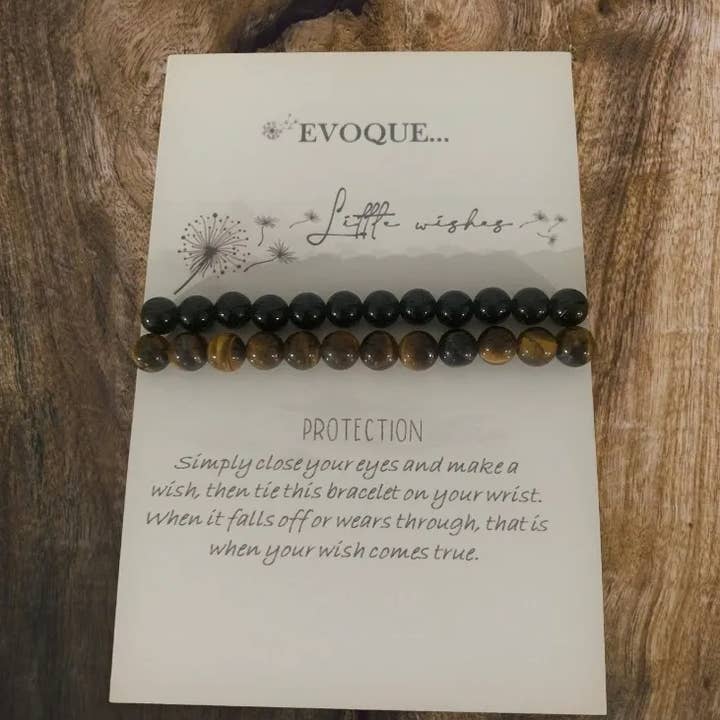 Evoque Gifts & Homewares - Wholesale Beaded bracelet - 'Little Wishes' bracelets - Protection0