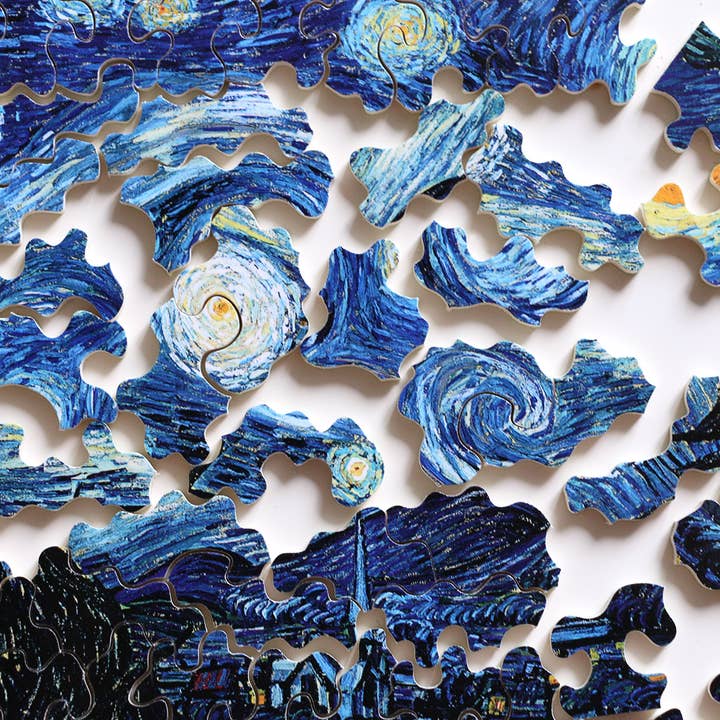 Holzkunstpuzzle - STERNENNACHT für den Großhandel von Wilson Jeux