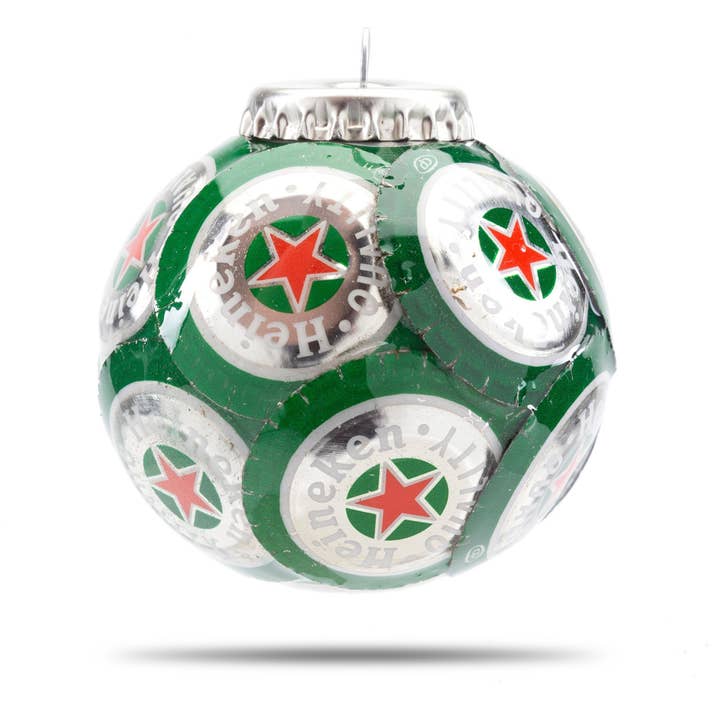 Heineken Bottle Cap Ornament for wholesale by Kaps for Kids