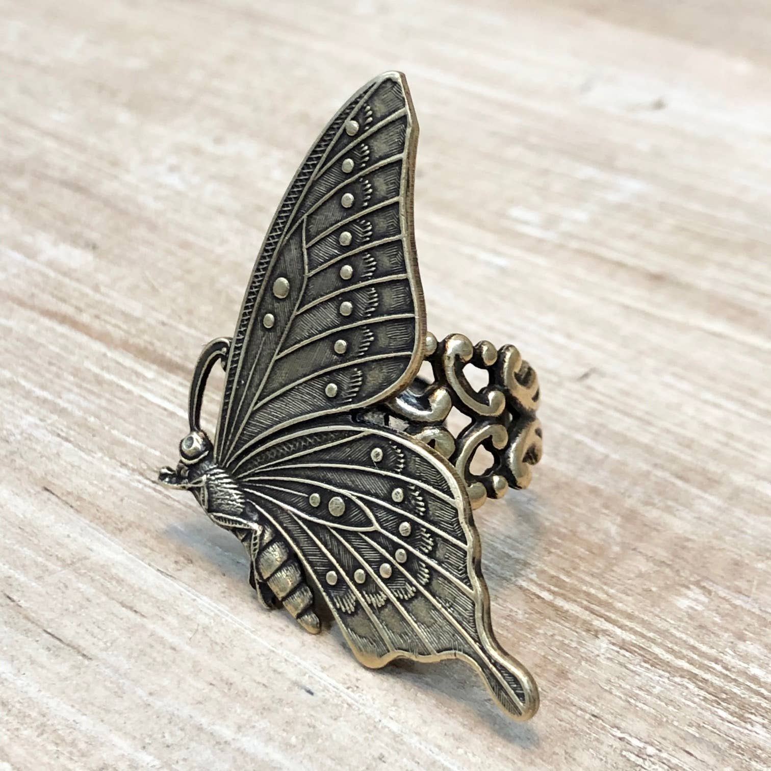 Lorraine Frances Jewelry - Wholesale Cocktail/Statement Ring - Butterfly In Flight Ring1