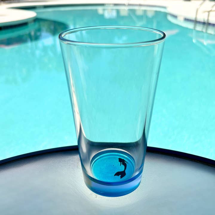 Beach, Cats & Wine - Wholesale Wine Glass - Mermaid Resin Ocean Inspired Glassware (Multiple Sizes)3