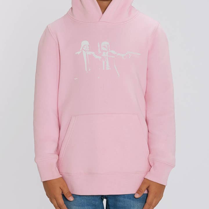 Pulp Wars Hoodie für Kinder für den Großhandel von Meeplings | Handmade in Berlin