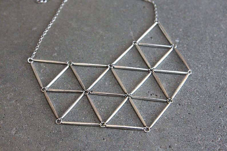 daniAWESOME - Wholesale Bib Necklace - Geometric Bib Necklace8