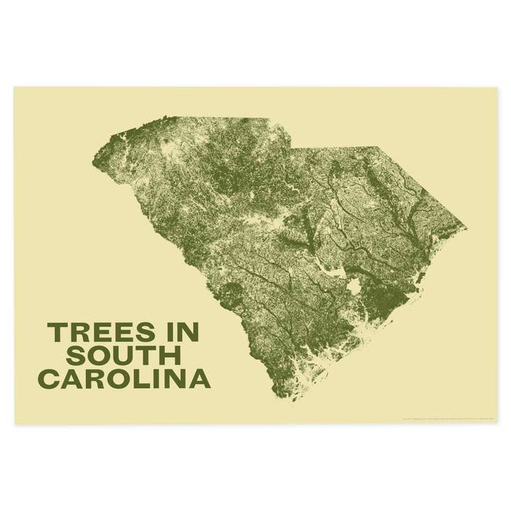 Trees in South Carolina for wholesale by Scott Reinhard Maps