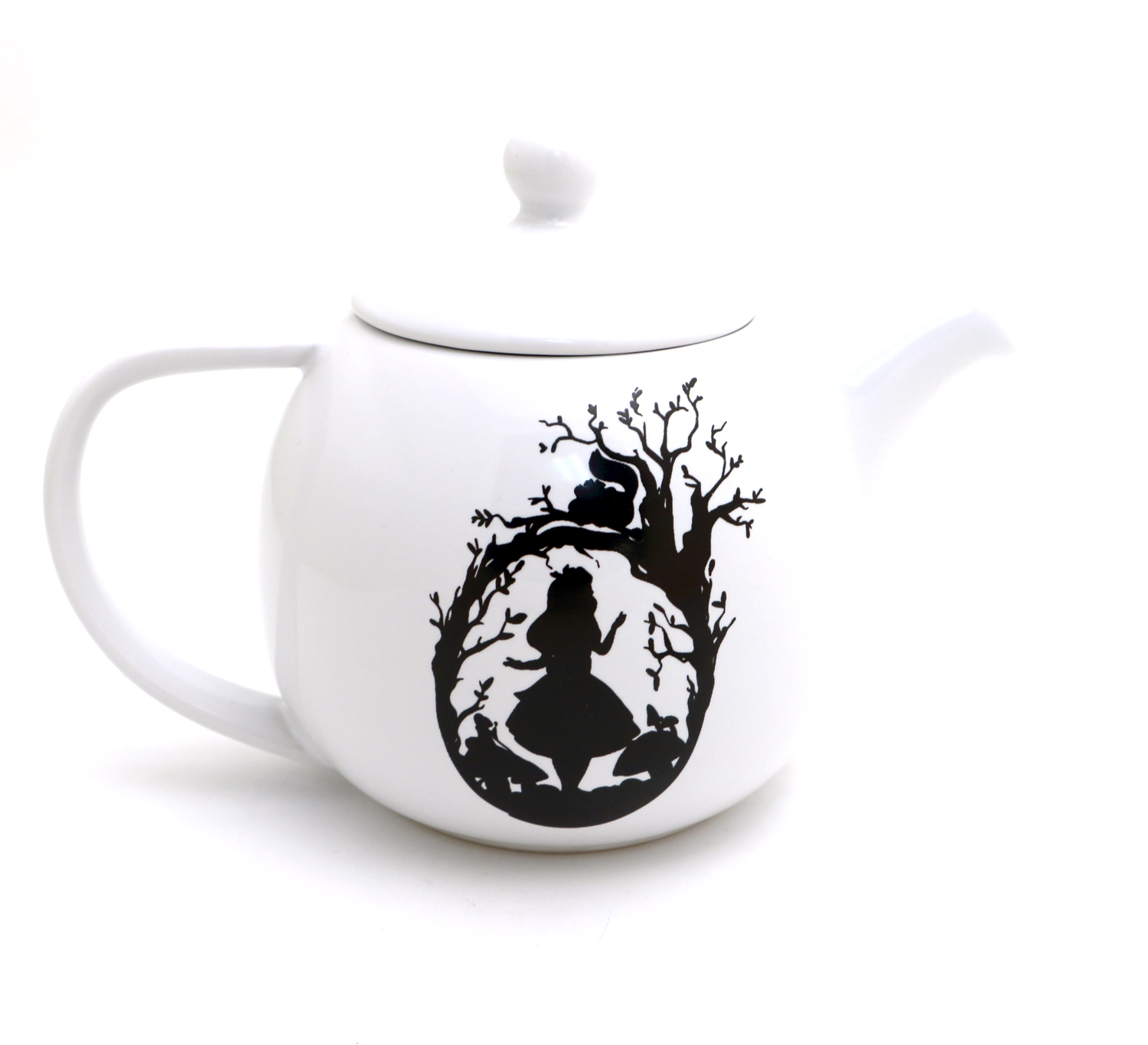 Lenny Mud – wholesale Tea pot – Alice in Wonderland Round Teapot1
