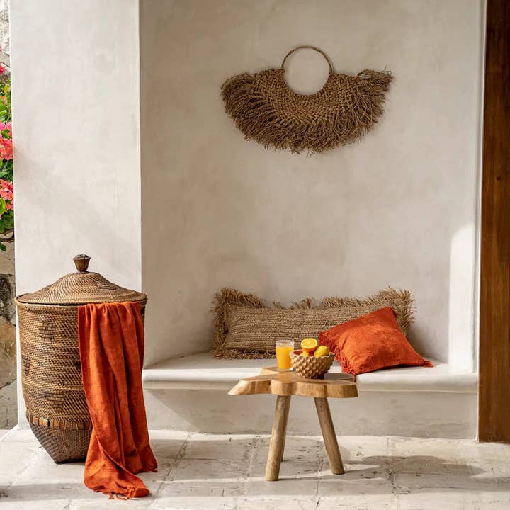 Bazar Bizar Living - Wholesale Basket - The Colonial Laundry Basket - Natural Brown - XL9