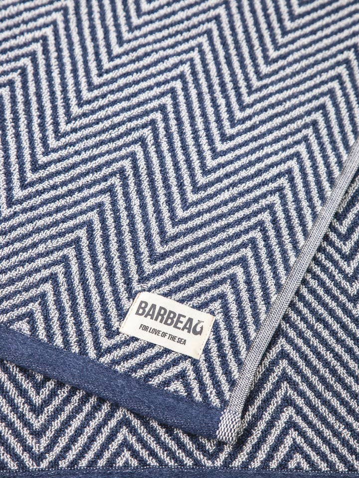 Barbeau Gym Handduk Chevron Stripe 50x90 för wholesale av Barbeau