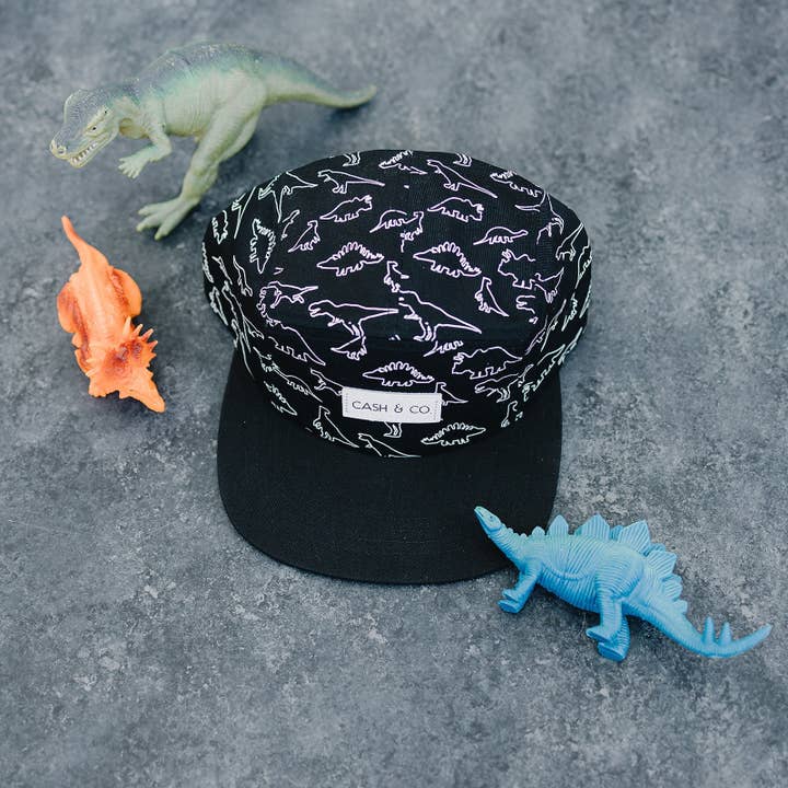 Cash & Co. - Wholesale Kids Hat - Kids - Black Dino
