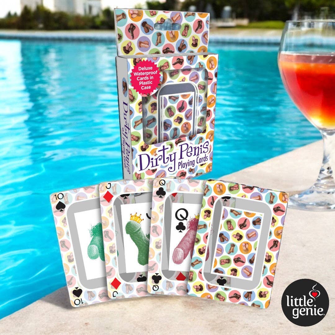 Little Genie Productions – wholesale Playing cards – Dirty Penis Waterproof Playing Cards4