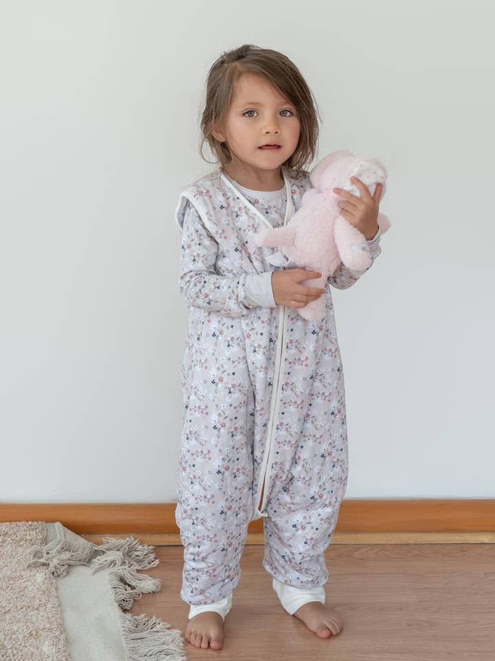 Bouquet Bamboo Saco de dormir com pés - TOG 2.5 por atacado de Lilulila