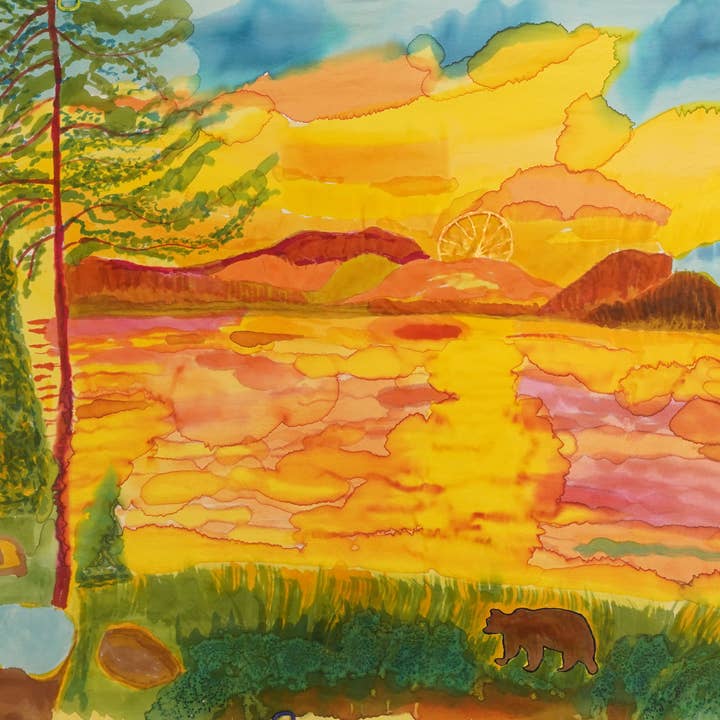 Urso do Pôr do Sol de Tahoe por atacado de Raggamuffin