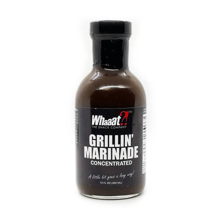 All Purpose Concentrated Grilling Marinade 12oz Bottle for wholesale by Whaaat?! The Snack Company