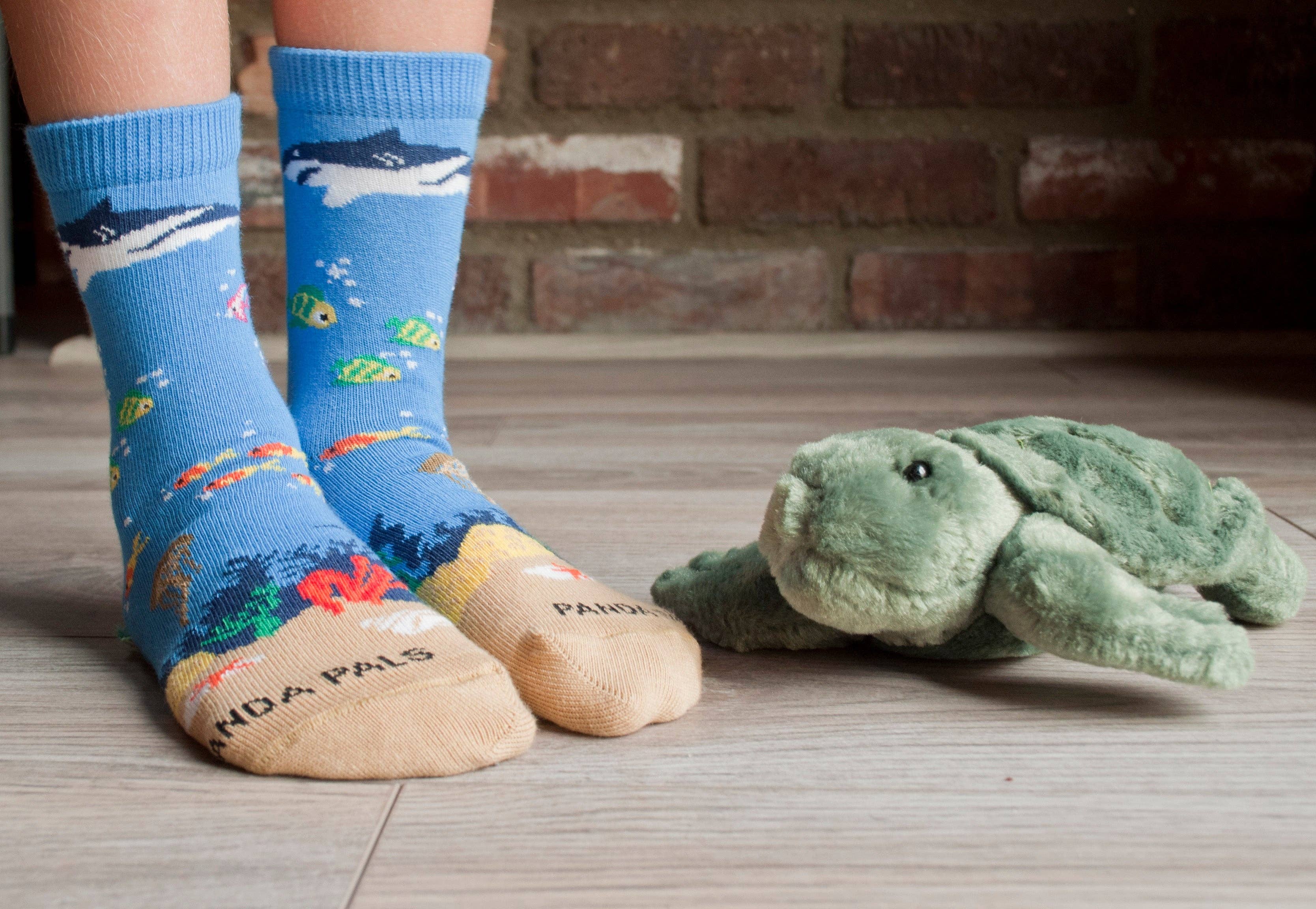 Sock Panda - Wholesale Socks - Kids - Shark in the Ocean Socks (Ages 3-7)5