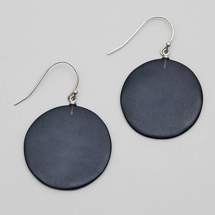 Boucles d'oreilles Jo Navy pour la vente par Sylca Designs
